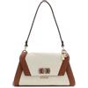 GUESS borsa a tracolla Karnilla Flap Shoulder Bag Natural/Cognac beige