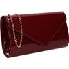 SwankySwans Pochette Alisa da donna, taglia unica, Borgogna, One Size