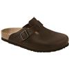 Birkenstock, zoccoli, unisex, per adulti, Marrone (Habana Oiled Leather), 38 EU M