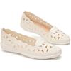 GLAMORA Ballerine Donna Traforate Ricamo Floreale Zeppa Bassa Scarpe Comode Leggere Punta Tonda Tomaia Mesh Traspirante Slip On Calzata Morbida Suola Flessibile Antiscivolo