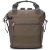 KCB Zaino largo grande | 100% vegano, Cachi, 41 x 42 x 15 cm