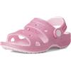 Crocs Classic Glitter Sandal T, Sandali Unisex - Bambini e Ragazzi, Pink Milk, 23/24 EU