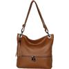 AMBRA Moda AmbraModa GLX37 - Borsa a tracolla da donna in pelle