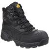 Amblers Safety Amblers, FS430 Orca S3, scarponi antinfortunistici da lavoro, impermeabili e leggeri, Nero (Black), 42.5
