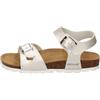 GRÜNLAND il benessere è naturale GRUNLAND SANDALO BAMB. S. COLOR ARGENTO-MULTI, SIZE 26 EU ARGENTO-MULTI 26