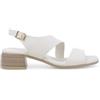 Melluso Sandalo Donna Comodo Basso in Pelle Beige Crema k56062q 39