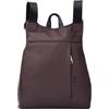 KCB Zaino antifurto resistente | 100% vegano, Marrone, 32 x 11 x 37 cm, Contemporane