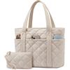 LOVEVOOK Borsa shopper da donna, leggera, buffer Tote Bag borsa da lavoro, borsa a tracolla per computer portatile, borsa a tracolla per insegnanti, borsa a mano da donna, per università, ufficio
