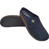 Gextop Originali Ciabatte Uomo Tirolesi per Casa Pantofole Invernali Slip On (Blue Jeans, Sistema Taglie Calzature EU, Adulto, Uomo, Numero, Media, 44)