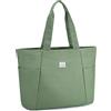 VASCHY Tote Bag,Borsa Donna Università Elegante Borsa Mare Pieghevole Borsa Tote Donna Lavoro Scuola Viaggio Palestra Shopping Bag Leggero Verde