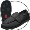 POFH Scarpe Ortopediche Uomo Scarpe Uomo Pianta Larga Scarpe Comode Anziani Scarpe da Ginnastica Traspiranti con Cuscino d'Aria Scarpe da Ginnastica in Rete Traspirante Comode E Casual(Black,44 EU)