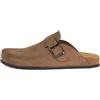 Free Life A.B. FreeLife AB Sabot Clogs in Pelle Scamosciata e Plantare ergonomico (Zoccolo Basso), con Sottopiede Anti-Sudore in Pelle Scamosciata, Suola Comfy in Sughero, Antiscivolo in Gomma microporosa