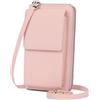 SENDEFN Borsa a Tracolla Donna, Trendy Portafoglio Borse Crossbody in Pelle Porta Custodia per Cellulare Piccole Borsa Donna per Cellulare con Cinghie Regolabili Staccabili e Fessura per Carte