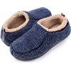 RockDove Pantofole Nomad da uomo con memory foam, 41/42 EU, Blu navy