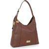 Catwalk Collection Handbags - Borsa a Spalla in Pelle - Tote Bag Donna Media-Grande - Borsa a Mano da Giorno - Multi Scomparti - Bethany - Marrone