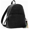 Desigual Donne BACK_AQUILES MOMBASA MINI 1001 RAW, Nero, taglia unica
