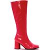 Ellie Shoes Stivali da donna Go-Go, Colore: rosso, 37 EU