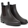 Geweo Stivali Di Gomma Donna Chelsea Uomo Impermeabile Antivento in Nero Marrone Grigio Rosso Bianco Taglia 35-43