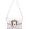 VERSACE JEANS COUTURE Borsa a spalla Donna Borsa a tracolla con fibbia oro Bianco UNI