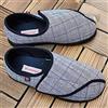 Nwarmsouth Scarpa Ampia per Pantofole artrite,Scarpe per la Riabilitazione Regolabili, Scarpe per Il gonfiore del Piede per Anziani con Piede valgo,Scarpa Aderente Touch Close