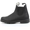 Blundstone Original 500 Series, stivaletti Chelsea unisex per adulti, originali serie 500, Nero Nero Premium, 4 UK