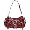 Aulenge Borsa a Mano Donna Piccola Y2K Vintage Borsa a Spalla Vintage Y2K