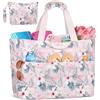BTNEEU Borsa Mare Donna Grande XXL Famiglia 50L Impermeabile Borsa da Spiaggia con Cerniera Borse Mare Uomo Pieghevole Beach Tote Bag con 14 Taschen per Viaggio Shopping Picnic (Rosa Fenicottero)