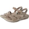 Skechers Sandalo Donna Skechers Reggae Slim Taupe, 41