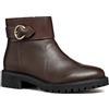 Geox Stivaletto da donna D Hoara BAnkle, Marrone scuro., 39 EU