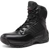NORTIV 8 Stivali da Lavoro Tattici Militari da Uomo Escursionismo Pelle Stivali da Combattimento,Size 46,Nero,Desert