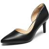 DREAM PAIRS Scarpe Classiche con Tacco a Gatto Décolleté da Donna Scarpe con Tacco a Spillo da Donna