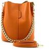 Superflybags Donna Borsa a Secchiello in vera Pelle Modello KIM 24x20x14made in Italy