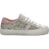 D.A.T.E. SNEAKERS Donna DATE W441-HL-GL-PL HILL LOW GLITTER PLATINUM