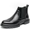 SPPEOUKJ Eleganti stivaletti da uomo in pelle classico tempo libero passeggiata botas business walking scarpe all'aperto Chelsea stivali uomo scarpe