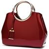 DEERWORD Donna Borse a Mano Borsa a Spalla Elegante Grandi Firmate Marca Tracolla Antifurto PU pelle 5376 1 pz Vino Rosso