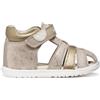 Geox B Sandal Macchia Gir, Sandali Bimba 0-24, Beige Platinum WB0, 22 EU