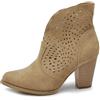 IF Fashion Scarpe da Donna Stivali Stivaletti Cowboy Western Camperos Texani 6652 khaki N.40