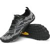SAGUARO Barefoot Shoes Uomo Scarpe Barefoot Donna Scarpe Minimaliste Scarpe a Piedi Nudi Antiscivolo Scarpe Trail Running Traspiranti Scarpe Dita Stile:1 Nero EU Gr.38