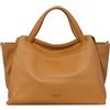 Cheval Firenze Borsa a Mano Algedi, Vera Pelle Made in Italy (Cuoio)