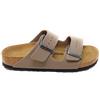 Birkenstock Arizona 1032070 Ciabatta Grigio (Gray Taupe),suolaa in EVA e Sughero Rivestito in Pelle,Calzata stretta (Grey Taupe, Sistema Taglie Calzature EU, Adulto, Numero, Stretta, 41)
