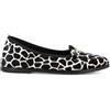 GRÜNLAND il benessere è naturale GRUNLAND TIKA PA1281 nero multi bianco maculato pantofola donna tessuto morsetto 37