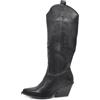 IF Fashion Stivali Cowboy Western Texani Scarpe da Donna A Punta Camperos LY80-12 Nero N.38