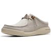Clarks Driftlite Surf, Mocassino Basso Uomo, Tessuto Grigio Chiaro, 42.5 EU