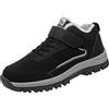 Generic Coppia Modelli Donna Inverno Plus Velluto Caldo Medio E Anziano Leggero Casual Confortevole Antiscivolo All'aperto Walking Stivali Da Neve Scarpe Bianco Scarpe Donna 42, Nero , 37 EU