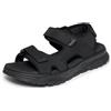 Skechers Sandali Wagner Avalon da Uomo, Nero Sintetico, Taglia 40