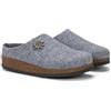 LE TIROLESI - Pantofola Cortina in lana REWOOLY® con sottopiede morbido e suola in gomma - Made in Italy