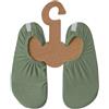 Slipstop - Scarpe Sportive Spiaggia per Bambini Antiscivolo Bagno Vacanza Yoga Unisex Fattore di Protezione Solare 50, Basil Junior, 27/29 EU