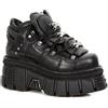 New Rock M.106-s29, Scarpe Stringate Brouge Unisex-Adulto, Nero (Negro 001), 42 EU