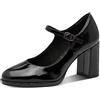 Tamaris Pump da donna con cinturino, 1-22462-45, nero, 39 EU, Nero, 39 EU