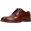 bugatti man - Scarpe sportive da uomo con lacci, Cognac 6300, 43 EU